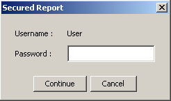 secured report